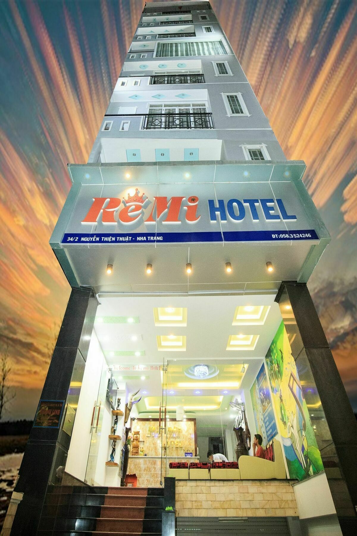 נה טראנג Remi Hotel מראה חיצוני תמונה